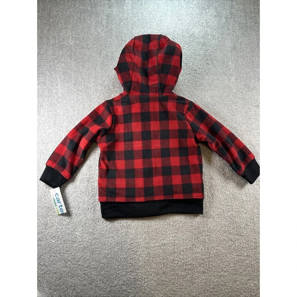 Carter's Fleece Bear Hoodie Jacket 3-6 Month‎ & Bodysuit - New Baby Infant